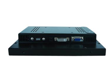 8.4” 270cd / m² SVGA LCD Monitor, Iron Front Panel, Black Industrial Touchscreen Monitor